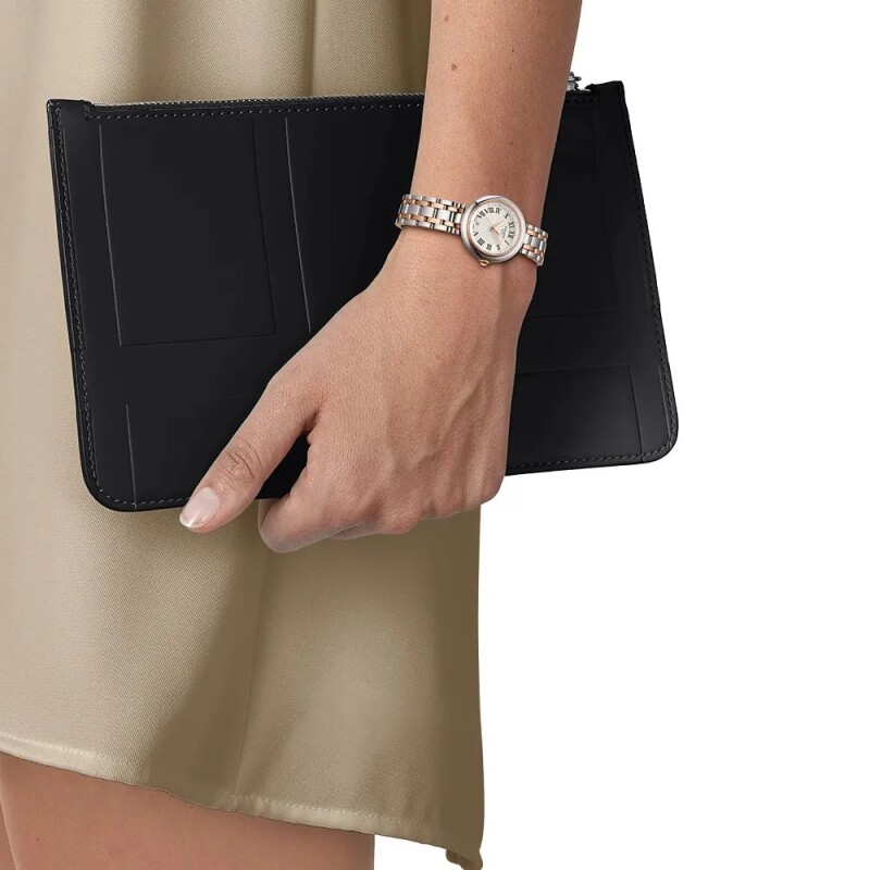 Reloj Tissot Bellissima Small para mujer T1260102201301 en acero Reloj Tissot Bellissima Small Para Mujer T1260102201301 En Acero