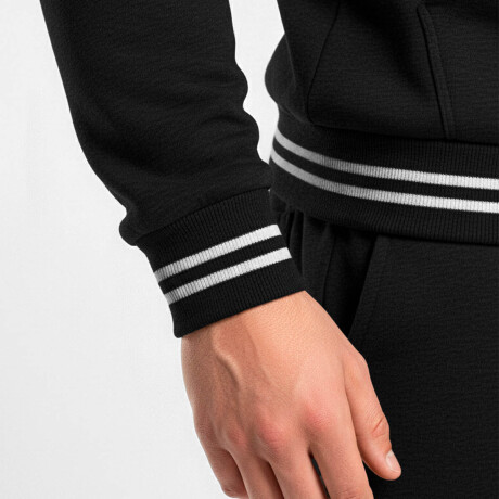 Conjunto Deportivo Uzspace Pantalón Campera Hombre Negro