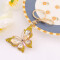 Llavero DE Mariposa Amarillo