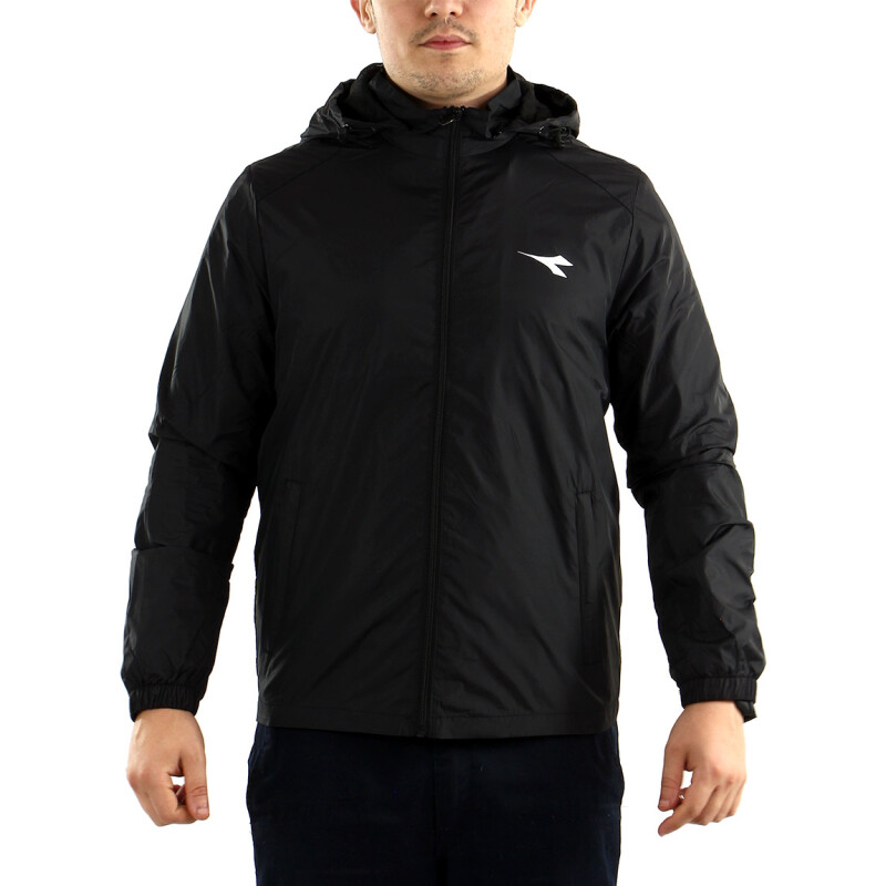 Diadora Hombre Campera Negro