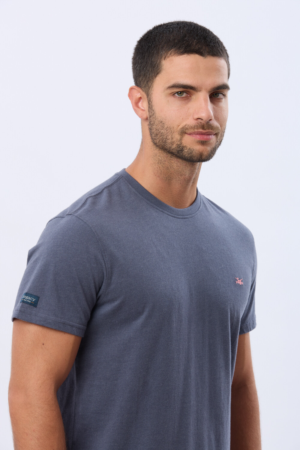 REMERA BÁSICA DE ALGODÓN Denim