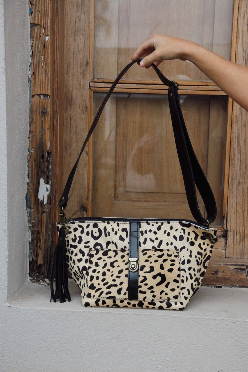 Bandolera/Riñonera Canggu Piel - Animal Print Piel 