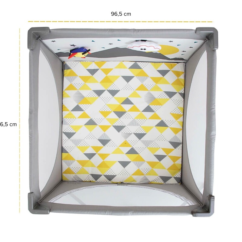 Corral Practicuna Cheer Joie con Malla y Colchón Extraíble Corral Practicuna Cheer Joie con Malla y Colchón Extraíble