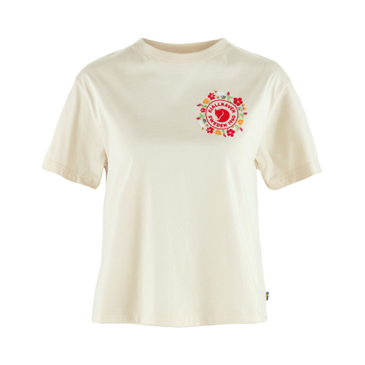Polo Fjallraven Fjallblomster Logo T-shirt W Mujer 