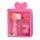 Set de limpieza Cuidado facial 3 piezas Maquillaje Rosa