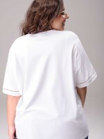 Remera Festón blanca