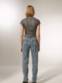 Pantalon Gera Azul Grisaceo