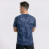 T-SHIRT MC MEN TRNG FULL PRINT AZUL INDI SPRAYED