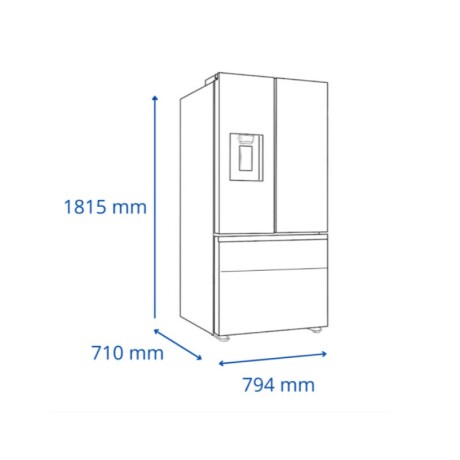 HELADERA JAMES CON FREEZER 421 LTS. FRIO SECO INVERTER HELADERA JAMES CON FREEZER 421 LTS. FRIO SECO INVERTER