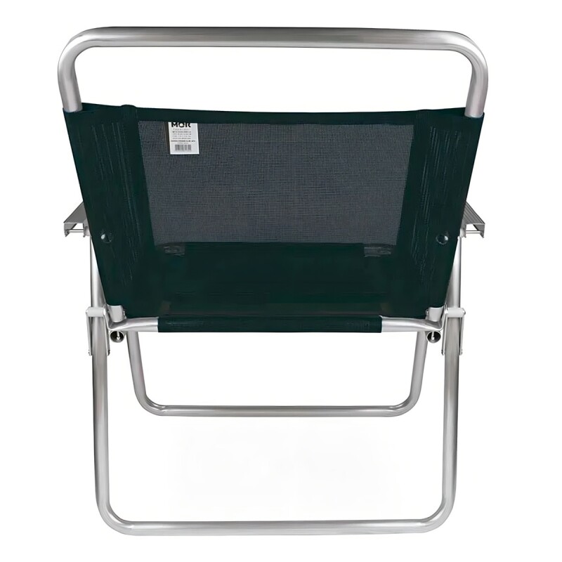 Silla Alta Aluminio Playa Extra Reforzada Hasta 140 Kg. Mor Color Negro Silla Alta Aluminio Playa Extra Reforzada Hasta 140 Kg. Mor Color Negro