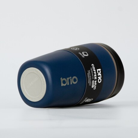 Vaso Térmico Brio Café Jarra Mug 350ml Acero Inoxidable Azul
