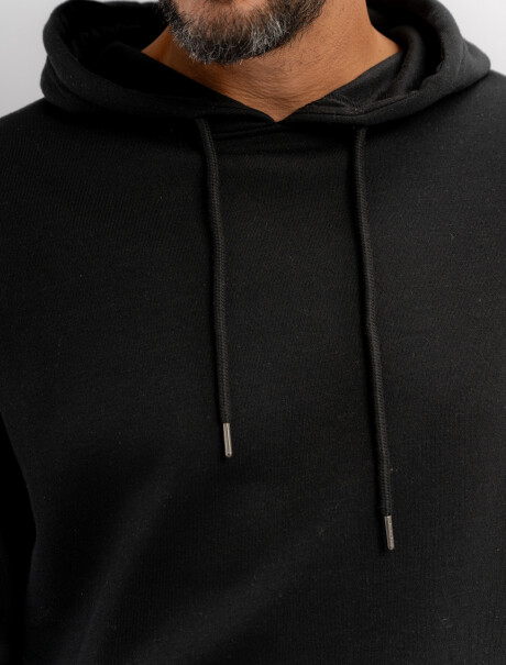 Canguro felpa Liam negro