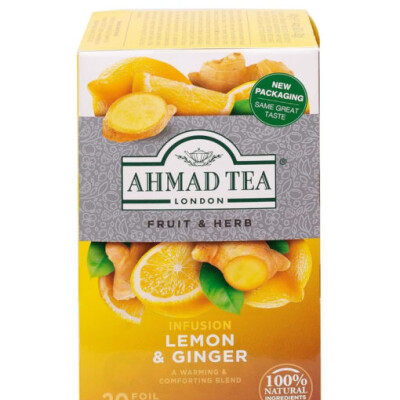 Te lemon y Ginger x6 Ahmad Te Lemon Y Ginger X20 Ahmad