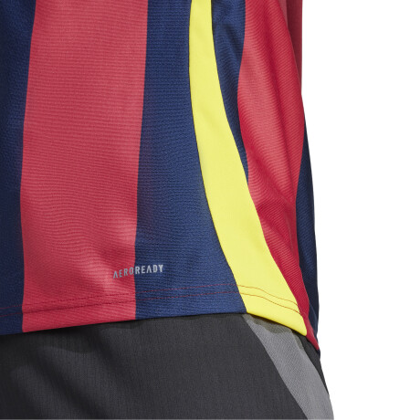 CAMISETA adidas STRIPED 24 Red/Blue/Yellow