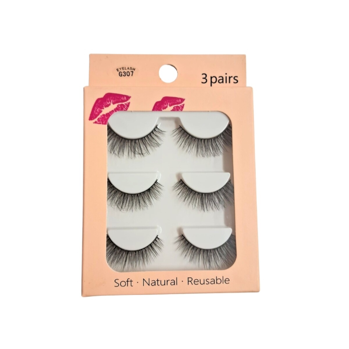 Set x3 par de pestañas postizas - Modelo 307 