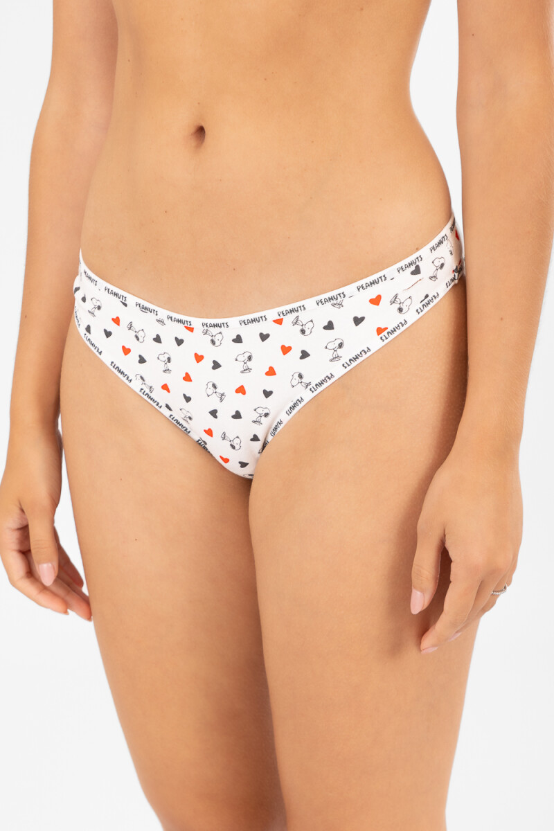 Colaless snoopy comfort Blanco