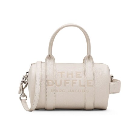 Marc Jacobs - Cartera de cuero, The Mini Duffle Blanco