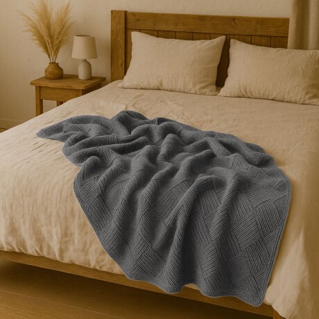 MANTA BAMBOO DIAMOND GRIS - Large