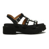 Sandalia Vizzano Mujer 4cm Negro