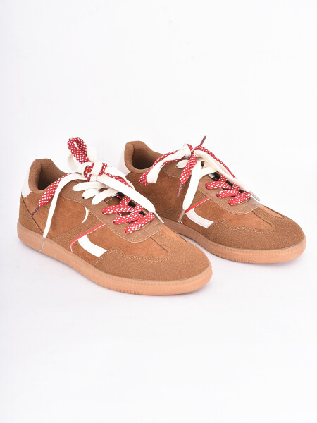 ZAPATILLA LACE TAUPE