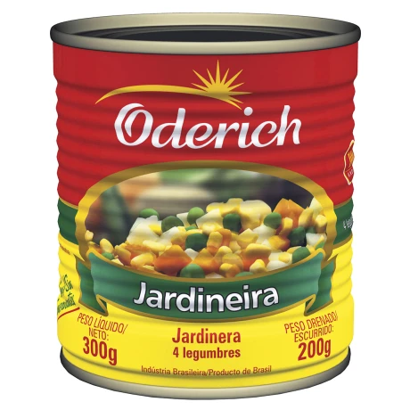 JARDINERA ODERICH LATA 200G 4 LEGUMBRES JARDINERA ODERICH LATA 200G 4 LEGUMBRES