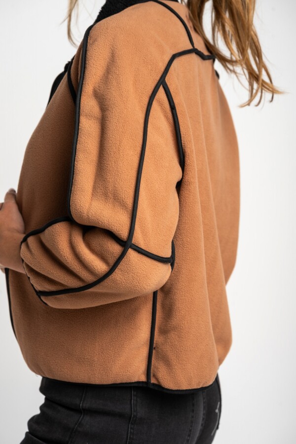 Campera Reversible Negro
