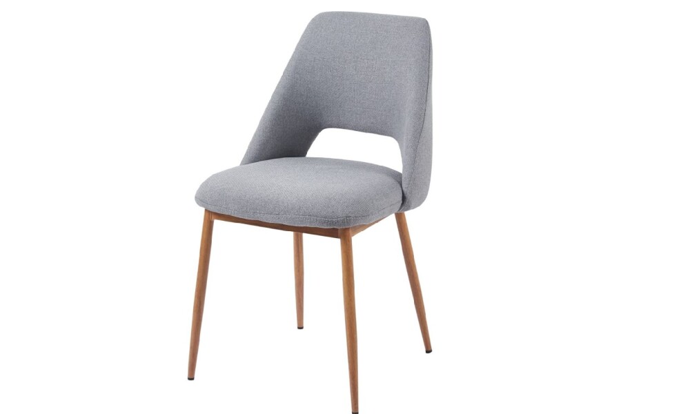 Silla de Comedor tapizada OCTAVIA Gris