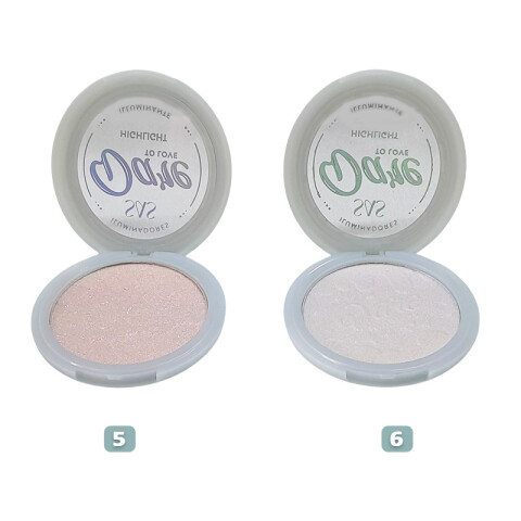 SAS Iluminador en polvo tonos claros Sas Iluminador En Polvo Tonos Claros