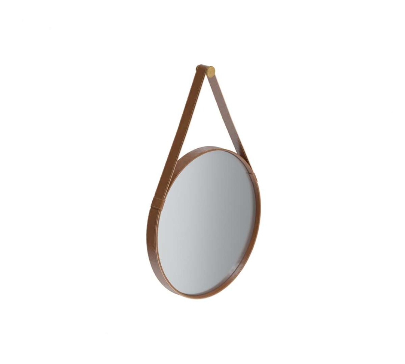 Espejo Aqua Li­nea Manhattan 60 cm - Marron 