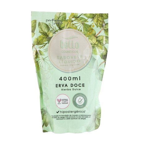 Jabon liquido Bello Hierbas Dulce 400ml Jabon liquido Bello Hierbas Dulce 400ml