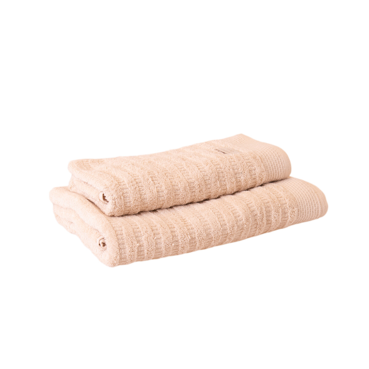 Set 6 toallas de mano 100% Algodón tamaño 45x80cm 625gr/mt2, 2 Lino natural  + 2 Sándalo + 2 Beige - Tienda Hohos