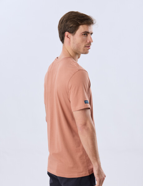 REMERA BÁSICA DE ALGODÓN Terracota