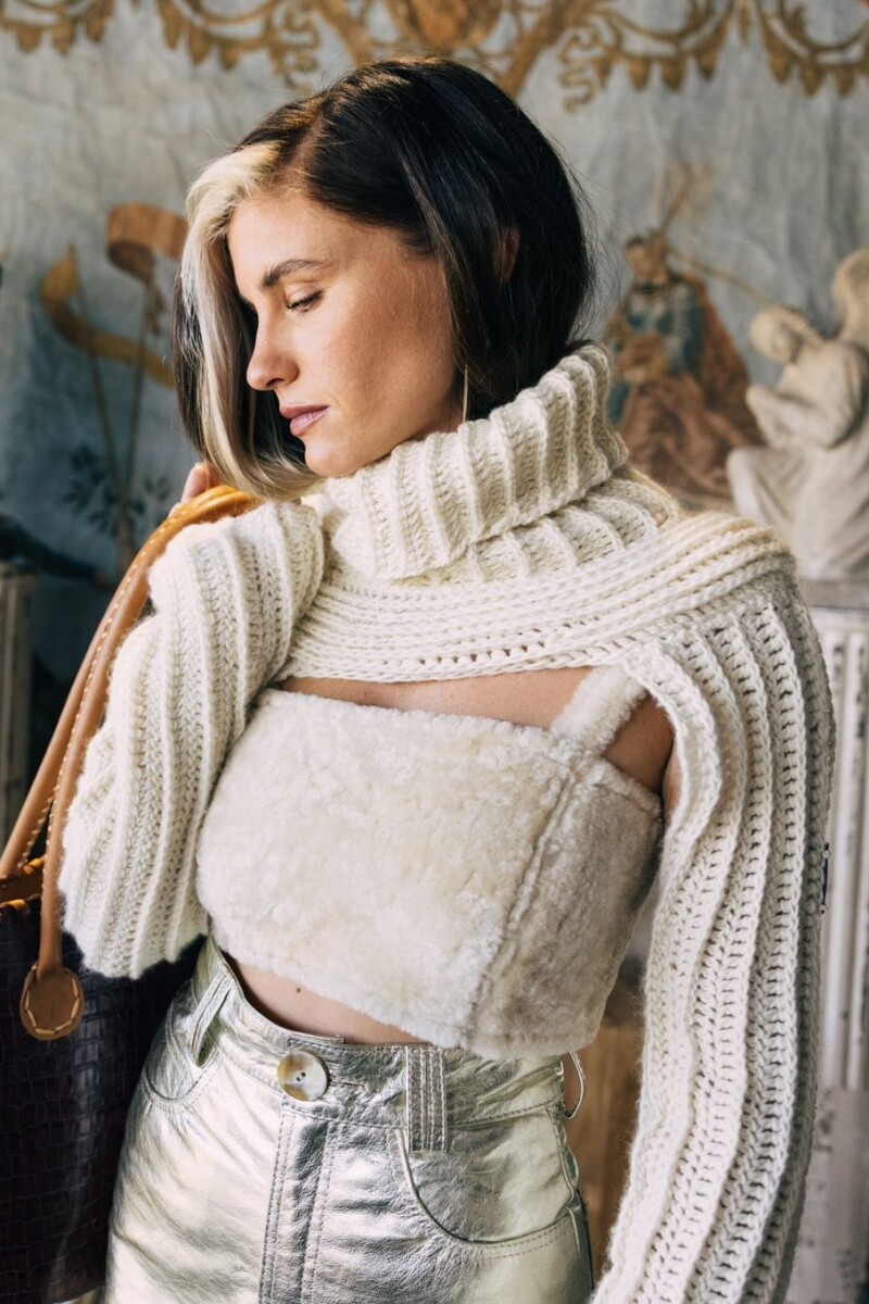 Top Util Invierno Blanco