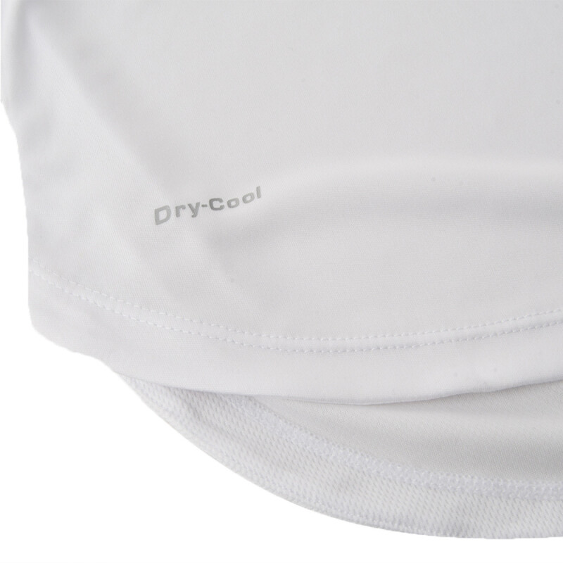 T-SHIRT MC WMN TRNG LOOSE azul stone BLANCO