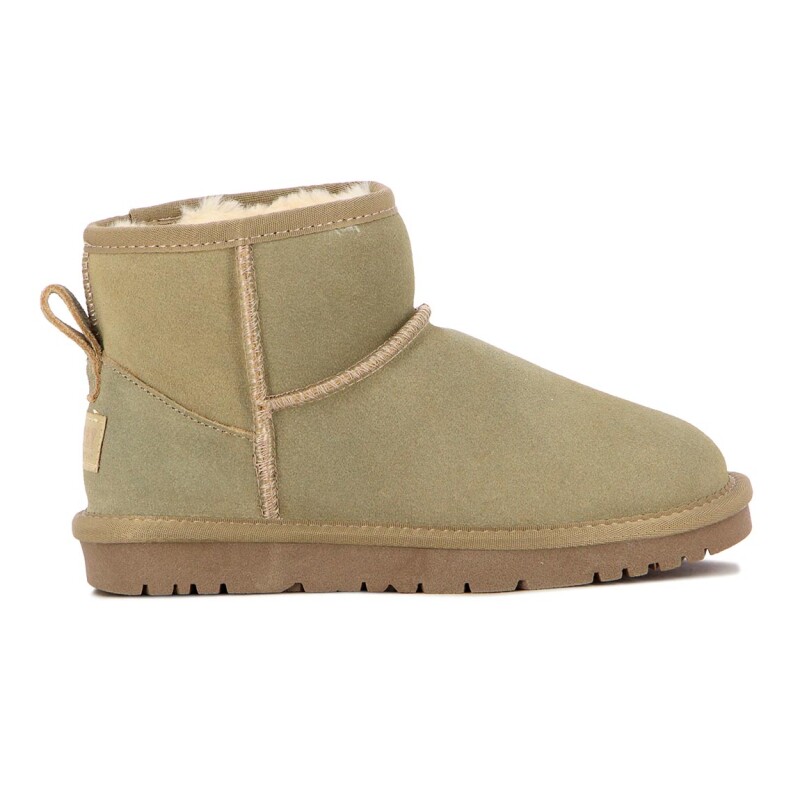 Country Pantubota Cuero Suede / Water-resistant – Dama – Kaki Kaki