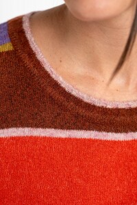 Sweater Rayado Cafe