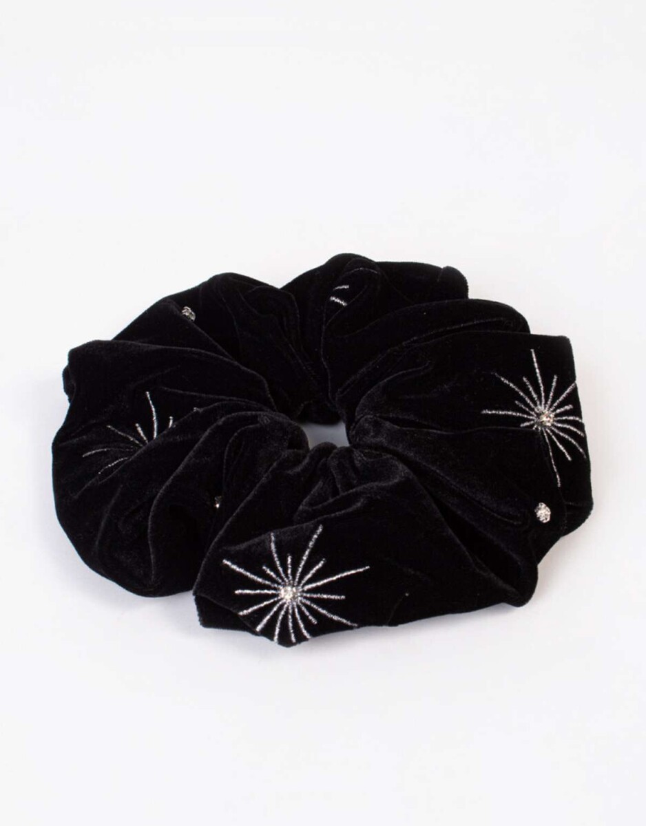 Srunchie Con Soles - Negro 