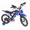 Bicicleta Estilo Motocross con Roncador Rodado 16" AZUL