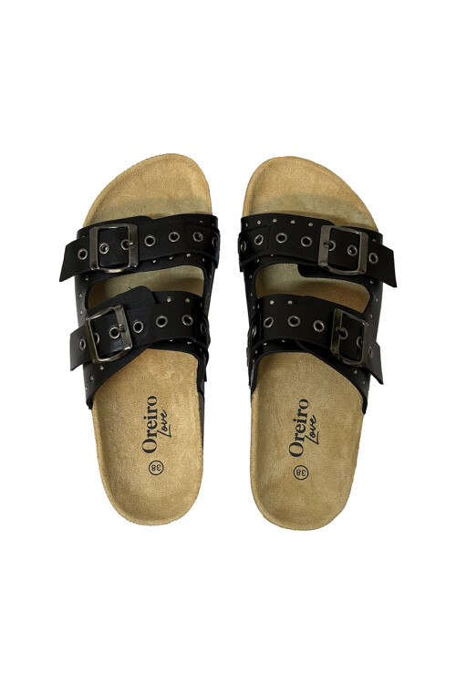 Sandalias Las Oreiro negro