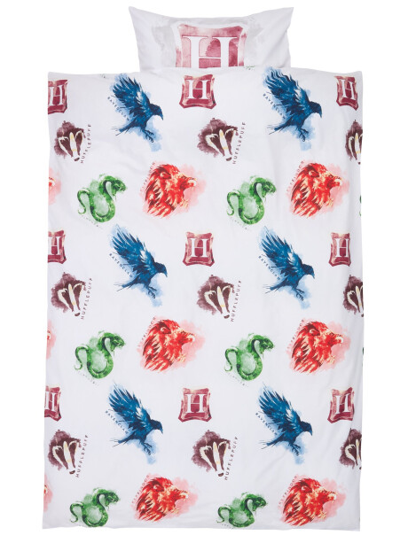 Juego funda nórdica HARRY POTTER 155x220 bl Juego funda nórdica HARRY POTTER 155x220 bl