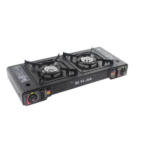 Anafe Camping Doble Cocina Portatil 2 Hornallas Gas Propano Butano O Garrafa Imback Anafe Camping Doble Cocina Portatil 2 Hornallas Gas Propano Butano O Garrafa Imback