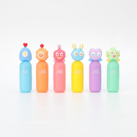 LAPICERA MINI RESALTADOR DE MONSTRUO DE OJOS GRANDES LAPICERA MINI RESALTADOR DE MONSTRUO DE OJOS GRANDES