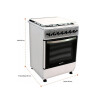 Cocina Punktal Turca Pk-1050 Etk Color Inox Con Puerta Con Visor 220v Cocina Punktal Turca Pk-1050 Etk Color Inox Con Puerta Con Visor 220v