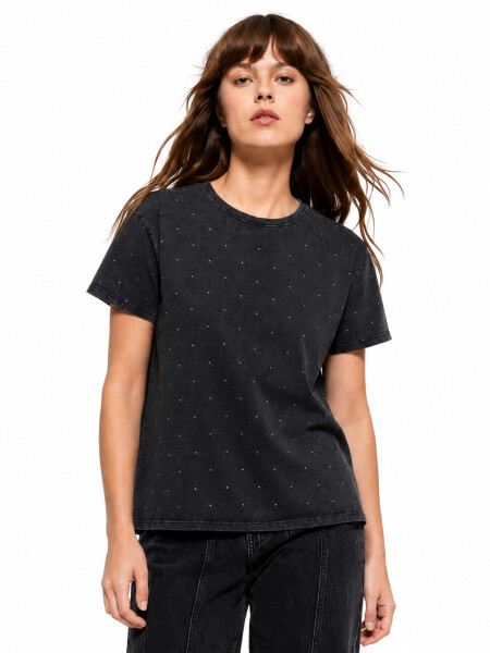 REMERA AURALEN GRIS OSCURO