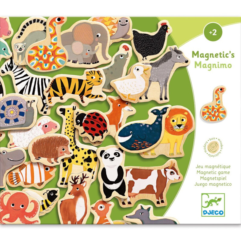 Juego Magnético Animales Djeco Juego Magnético Animales Djeco