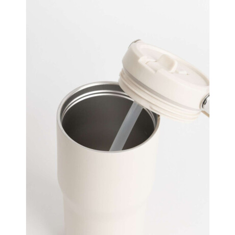 Vaso Metálico Rue Du Voyage Blanco Crema