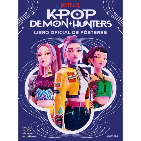 KPop Demon Hunters: Libro oficial de pósteres 001