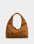 Saca Bandolera Hobo Suede - Marron Camel