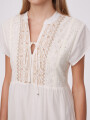 Vestido Cocos Arena Melange