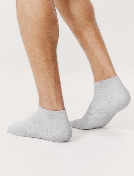 KIT CON 3 PARES DE MEDIAS ELASTIZADAS MULTICOLOR